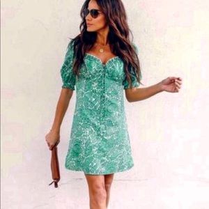 VICI gorgeous green dress in size medium.